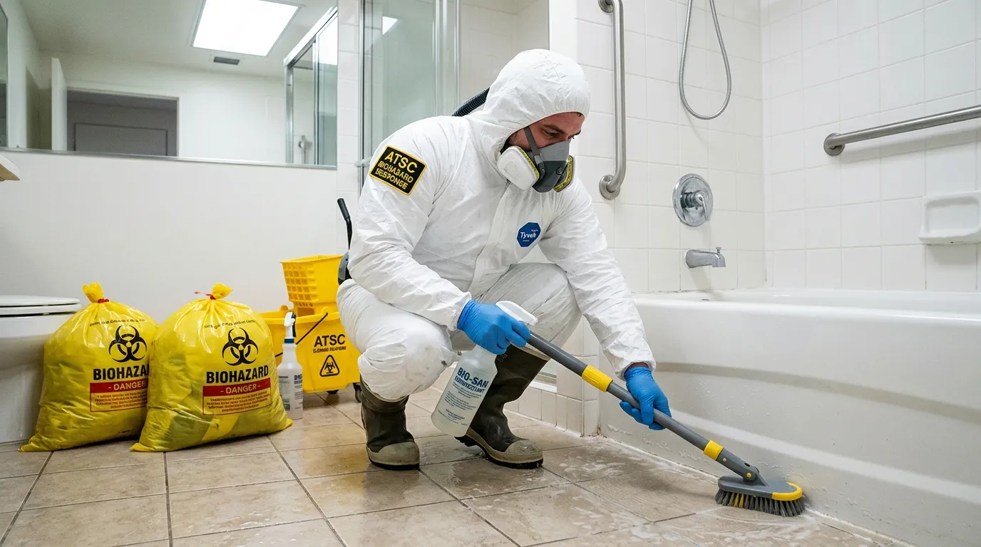 Decontamination equipment deployed for Blood Cleanup in Cedar Hills